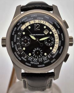 Girard Perregaux WW.TC Automatic Chronograph World Time Titanium gents watch