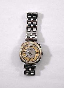 Charriol Geneve Womens Diamond Alexl Luxury Swiss Quartz Round Wrist Watch