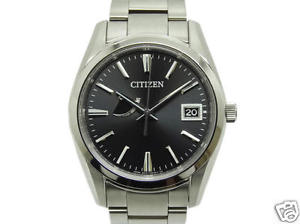 Auth CITIZEN "The Citizen"  Eco-drive Perpetual Calendar AQ1000-58E, Men's watch