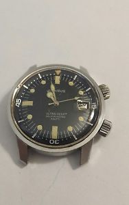 WOW Rare men's vintage 60's Benrus Ultra Deep Diver Super Compressor stunning!