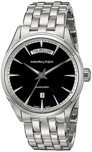 Hamilton Men's H42565131 Jazz master Analog Display Swiss Automatic Silver Watch image 1