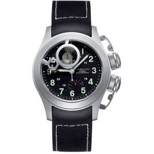 Hamilton H77746333 Mens Automatic Watch with Rubber Strap