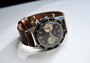 Vintage chronograph anonymous / Landeron 248 / chronographe vintage / big eyes