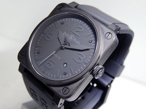 Bell & Ross Phantom BR03-92 S PVD coating 42mm Date All Black $4,200 LNIB