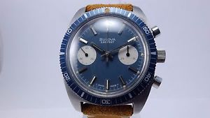 BULOVA VINTAGE STAINLESS 666 FEET MANUAL WIND DIVER WATCH, 3-118261