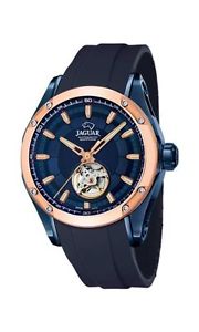 Jaguar Special Edition Montre Automatique Pour Hommes J812-1 PU-bracelet 44 mm