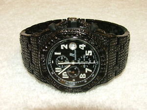 AUDEMARS PIGUET ROYAL OAK OFFSHORE  BLACK DIAMOND WATCH