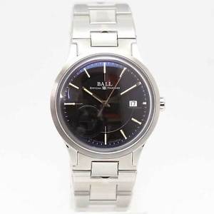Pre-Owned BALL BMW Amortiser NM3010D-SCJ-BK Black SS Automatic Watch, MD