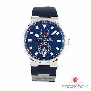 Ulysse Nardin Maxi Marine Chronometer Stainless Steel 263-68-LE 4