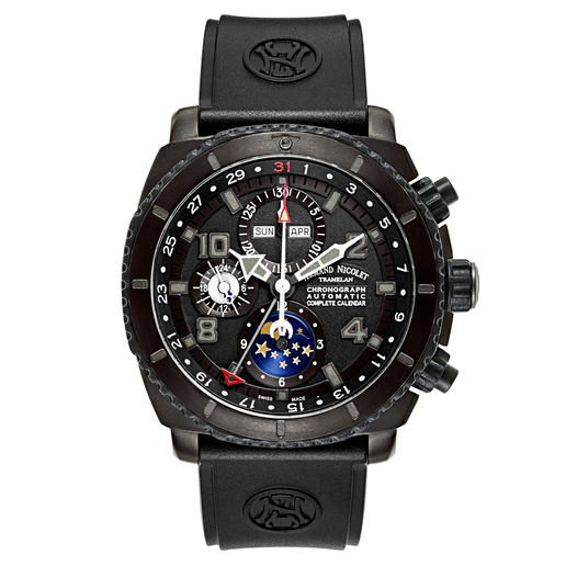 Armand Nicolet S05 Chronograph and Complete Calendar Men's Watch T618N-NN-G9610