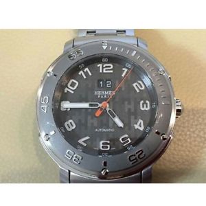 Hermes Clipper Diver Big date CP 1.810 Mens Wrist Watch Mint Rare 100% Authentic