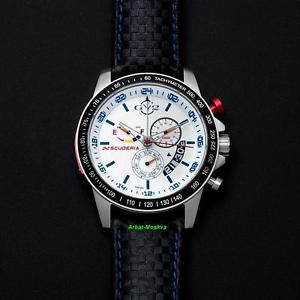 GV2 by Gevril Men's Scuderia Swiss Made Quartz Multi Function Luxury Watch