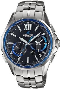 CASIO watch OCEANUS Manta World 6 Stations Solar radio OCW-S3400-1AJF NEW F/S