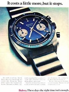 bulova 666 feet molto raro originale e coevo in tutte le parti.