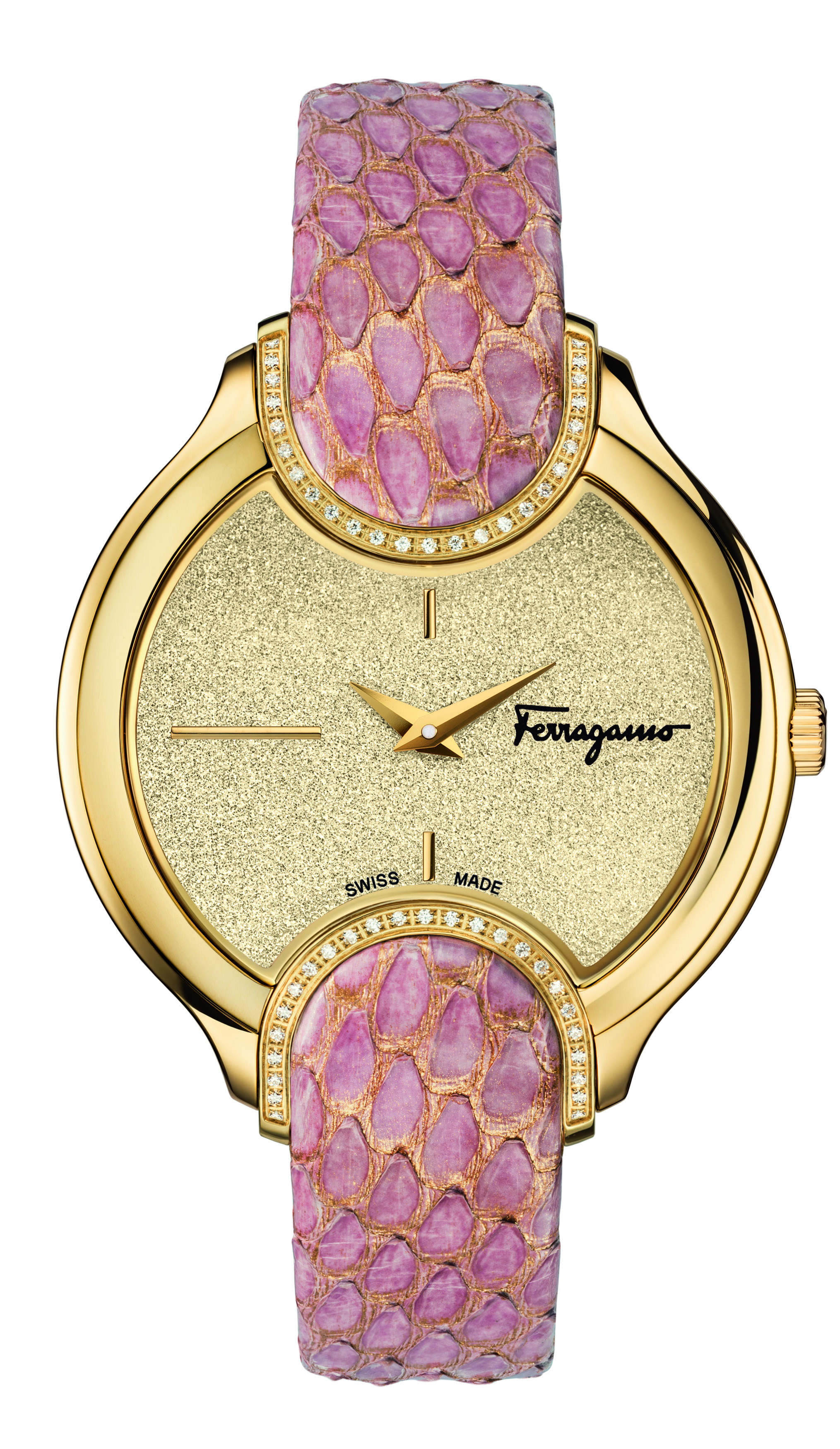 Ferragamo Signature Gold Diamond