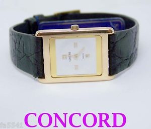 NOS Swiss 18k CONCORD Ladies Watch DELIRIUM 50.90.669 DM* ULTRA SLIM
