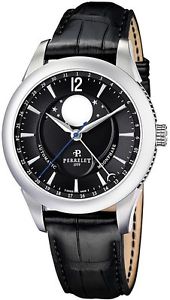 Perrelet Moonphase Automatic Black Dial Men's A1039/7