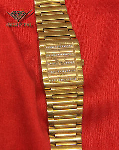Concord Vintage 18k Yellow Gold & Diamond Quartz 19mm Ladies Watch Box/Papers