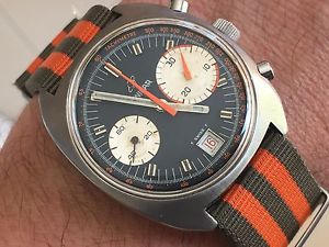 Vintage ENICAR Big Eye Valjoux 234 tritio