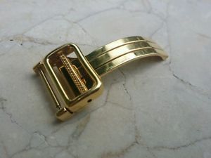 EBEL 750 SOLID YELLOW GOLD DEPLOYMENT BUCKLE - EXCELLENT CONDITION