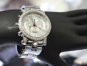 AQUA MASTER ,Chrono,Date,Diamond Watch  Midsize Unisex