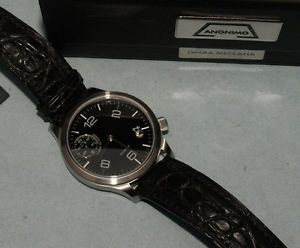 ANONYME MONTRE TROIS LUNETTES 5004 POUR HOMMES -WATCH AUTOMATIQUE -ЧАСЫ