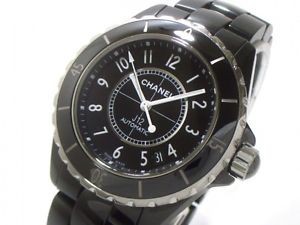 Free Shipping Pre-owned CHANEL J12 H0685 Automatic Roll With Genuine BOX Men's