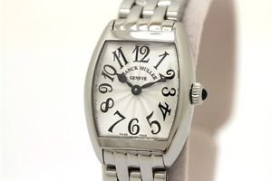Free Shipping Pre-owned Women's Frank Muller Tonneau Carbex Intermediate 2252 QZ