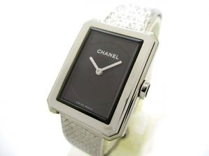CHANEL Boyfriend Black Dial Ladi