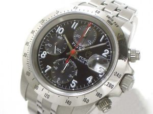 Free Shipping Pre-owned TUDOR Chrono Time 79280 Automatic Roll With Genuine BOX