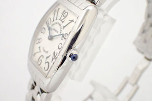 Free Shipping Pre-owned Women's Frank Muller 1752 QZ SS Silver 1752 QZ