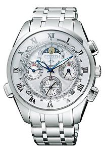 Citizen Campanola CTR57-0991 Moon phase Minute repeater Chronograph Japan