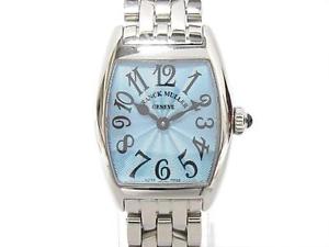 Free Shipping Pre-owned Women's Frank Muller Tonneau Carbex 2252 QZ