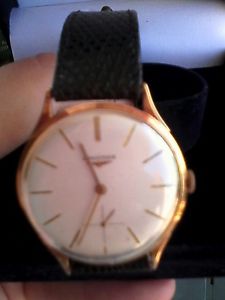 VINTAGE 1960 ORO GIALLO 18 KT,OROLOGIO "LONGINES"