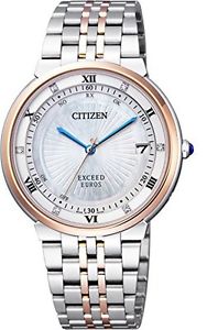 CITIZEN WATCH EXCEED CB3025-50W Eco-drive radio wave direct flight EUROS