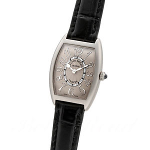 Free Shipping Pre-owned Women's Frank Muller Tonneau Carbex Relief 1752 QZ REL J