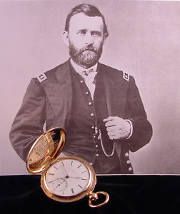 Pocket Watch 18k Hunt Case Ulysses Grant Presidential Presentation RARE L@@K
