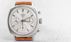 Heuer Camaro 7220 S Baujahr 1969 mechanisch Valjoux 72