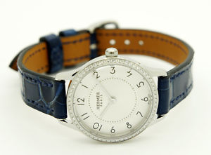 NOUVEAU Hermes Mince d'Hermes MM Quartz 32mm Montre femmes CA2.130