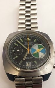 Very rare men's vintage Tidemaster Yachting Chronograph Watch