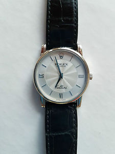ROLEX CELLINI ORO BIANCO Guilloché