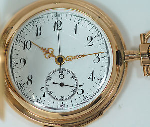 14K Invicta 1/4 Repeater + Chrono with Box