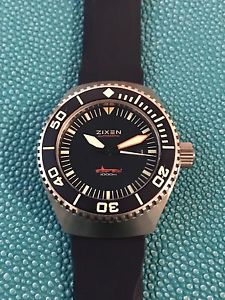 Zixen Heliox 1000m Navy Blue Dial RARE