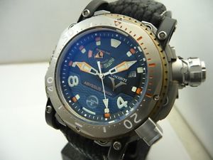 VISCONTI OROLOGIO DIVERS SUB ABYSSUS SCUBA 3000 METRI TITANIO LIMITED NUOVO!