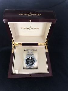 Ulysse Nardin Maxi Marine Automatic 263-67/40 Wrist Watch for Men S/S Ban