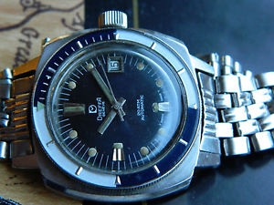 VINTAGE 1970 LARGE DREFFA SWISS 200 METER PROFESSIONAL DIVERS 20 ATM WATCH