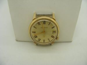 Vintage (about 1960s) 18k yellow gold case Bulova Accutron