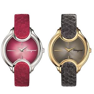 Ferragamo Women's Signature Leather Wristwatch