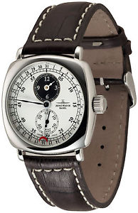 ZENO Regulator Handaufzug Limited Edition Peseux 7040 NOS