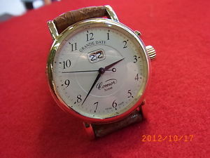 COMOR 750er Doré GRANDE CHIFFRES/DATE Limt.Edit.a.1940